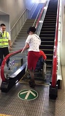 Japan Escalator for Wheel Chair